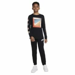 Shirts Boys' Nike Sportswear Graphic Long Sleeve T-Shirt 30 Shirts Boys' Nike Sportswear Graphic Long Sleeve T-Shirt -Nike popular store unnamed file 1193