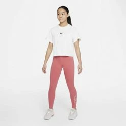 Tights & Leggings Girls' Nike Sportswear Essential Futura Tights -Nike popular store unnamed file 1324