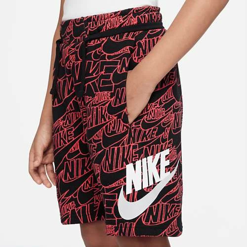 Boys' Nike Sportswear All Over Print Lounge Shorts 6 Boys' Nike Sportswear All Over Print Lounge Shorts - Image 4