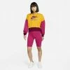 Hoodies & Sweatshirts Women's Nike Sportswear Oversized Colorblock Fleece Crewneck Sweatshirt -Nike popular store unnamed file 1381