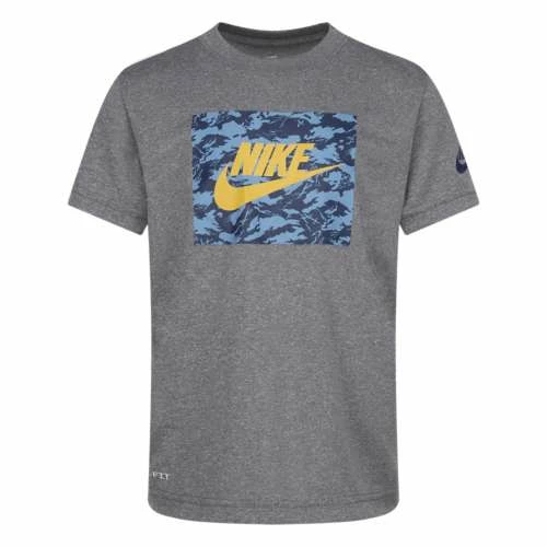 Shirts Boys' Nike Club Camo Dryfit T-Shirt 3 Shirts Boys' Nike Club Camo Dryfit T-Shirt