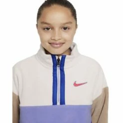 Hoodies & Sweatshirts Girls' Nike Sportswear Pullover 1/4 Zip Pullover -Nike popular store unnamed file 1412