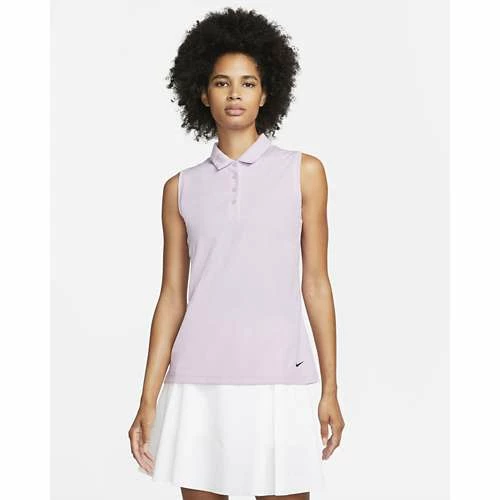 Shirts Women's Nike Dri-FIT Victory Classic Sleeveless Golf Polo 3 Shirts Women's Nike Dri-FIT Victory Classic Sleeveless Golf Polo