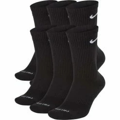 Adult Nike Everyday Plus Cushioned 6 Pack Crew Socks