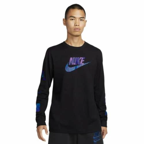 Shirts Men's Nike Sportswear Festival Logo Long Sleeve T-Shirt 3 Shirts Men's Nike Sportswear Festival Logo Long Sleeve T-Shirt