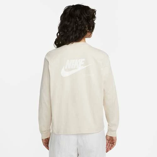 Shirts Women's Nike Sportswear Newself Boxy Long Sleeve T-Shirt 5 Shirts Women's Nike Sportswear Newself Boxy Long Sleeve T-Shirt - Image 3