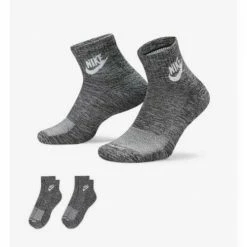 Men's Nike Everyday Plus Cushioned 2 Pack Quarter Socks