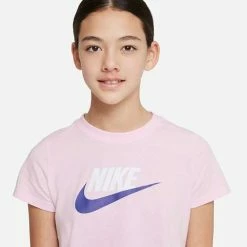 Shirts Girls' Nike Sportswear Logo Short Sleeve T-Shirt -Nike popular store unnamed file 1906