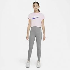 Shirts Girls' Nike Sportswear Logo Short Sleeve T-Shirt -Nike popular store unnamed file 1907