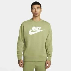 Hoodies & Sweatshirts Men's Nike Sportswear Club Fleece Graphic Crewneck Sweatshirt