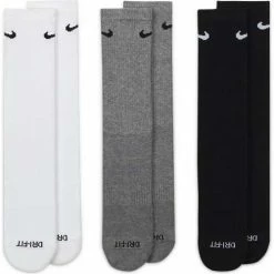 Adult Nike Everyday Plus Cushion 3 Pack Crew Running Socks