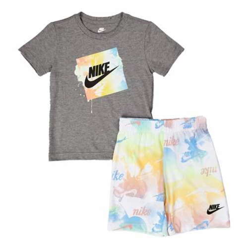 Sets & Onesies Boys' Nike Sportswear Daze T-Shirt And Shorts Set 3 Sets & Onesies Boys' Nike Sportswear Daze T-Shirt And Shorts Set