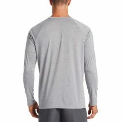 Swimsuits Men's Nike Heather Long Sleeve Hydroguard Rashguard -Nike popular store unnamed file 2420