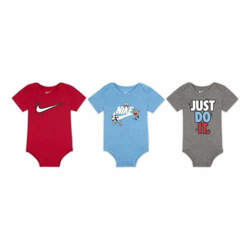 Sets & Onesies Baby Boy Nike NSW Moji 3 Pack Onsies 3 Sets & Onesies Baby Boy Nike NSW Moji 3 Pack Onsies