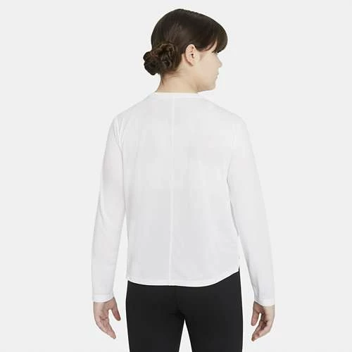 Shirts Girls' Nike Dri-FIT One Long Sleeve T-Shirt 4 Shirts Girls' Nike Dri-FIT One Long Sleeve T-Shirt - Image 2