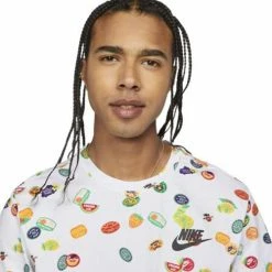 Shirts Men's Nike Sportswear HBR Food Sticker All Over Print T-Shirt -Nike popular store unnamed file 2728