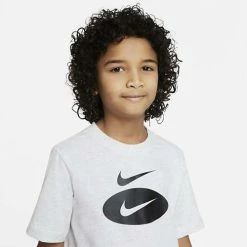 Shirts Boys' Nike Sportswear Stacked Swoosh Graphic T-Shirt -Nike popular store unnamed file 2793
