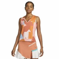 Tanks Women's Nike Court Victory Geo Printed Tennis Tank Top