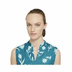 Shirts Women's Nike Breathe Sleeveless Printed Floral Golf Polo 8 Shirts Women's Nike Breathe Sleeveless Printed Floral Golf Polo -Nike popular store unnamed file 3008