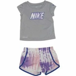 Sets & Onesies Baby Girls' Nike AOP Sprinter Set