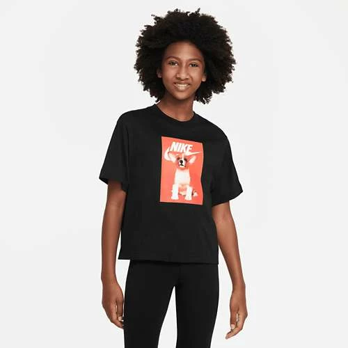 Shirts Girls' Nike NSW Boxy Puppy T-Shirt 6 Shirts Girls' Nike NSW Boxy Puppy T-Shirt - Image 4