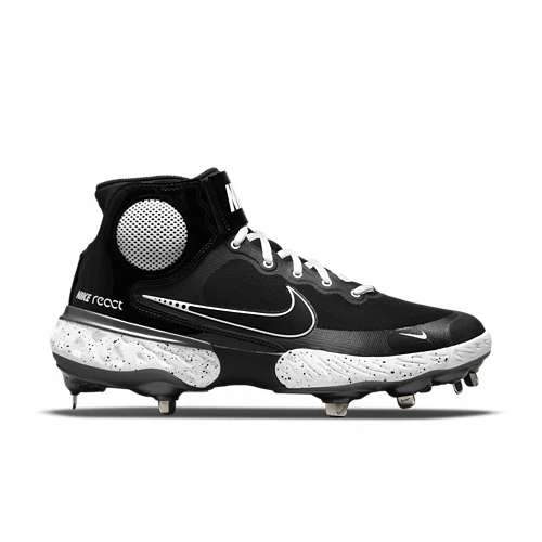 Men's Nike Alpha Huarache Elite 3 Mid Metal Baseball Cleats 3 Men's Nike Alpha Huarache Elite 3 Mid Metal Baseball Cleats