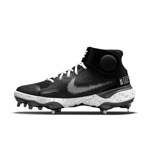 Men's Nike Alpha Huarache Elite 3 Mid Metal Baseball Cleats 9 Men's Nike Alpha Huarache Elite 3 Mid Metal Baseball Cleats - Image 7