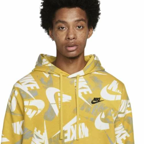 Hoodies & Sweatshirts Men's Nike Sportswear Sport Essentials+ Allover Print Pullover Hoodie 6 Hoodies & Sweatshirts Men's Nike Sportswear Sport Essentials+ Allover Print Pullover Hoodie - Image 4