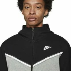 Hoodies & Sweatshirts Men's Nike Sportswear Tech Fleece Colorblock Full Zip Hoodie -Nike popular store unnamed file 36