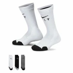 Adult Nike Elite Fly 3 Pack Crew Socks