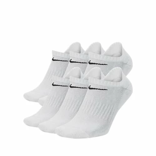 Adult Nike Everyday Cushion 6 Pack No Show Socks 3 Adult Nike Everyday Cushion 6 Pack No Show Socks
