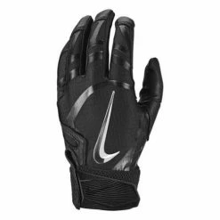 Men Nike Huarache Elite Chrome Baseball Batting Gloves