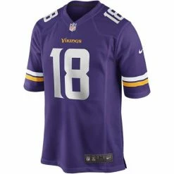 NFL Jerseys Nike Minnesota Vikings Justin Jefferson #18 Game Jersey -Nike popular store unnamed file 5618