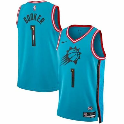 NBA Jerseys Nike Phoenix Suns Devin Booker #1 2022 City Edition Jersey 3 NBA Jerseys Nike Phoenix Suns Devin Booker #1 2022 City Edition Jersey