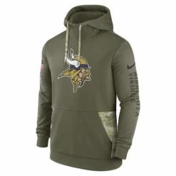 NFL Hoodies & Sweatshirts Nike Minnesota Vikings 2022 Salute To Service Hoodie