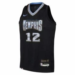 NBA Jerseys Nike Kids' Memphis Grizzlies Ja Morant #12 2022 City Edition Jersey 7 NBA Jerseys Nike Kids' Memphis Grizzlies Ja Morant #12 2022 City Edition Jersey -Nike popular store unnamed file 5637