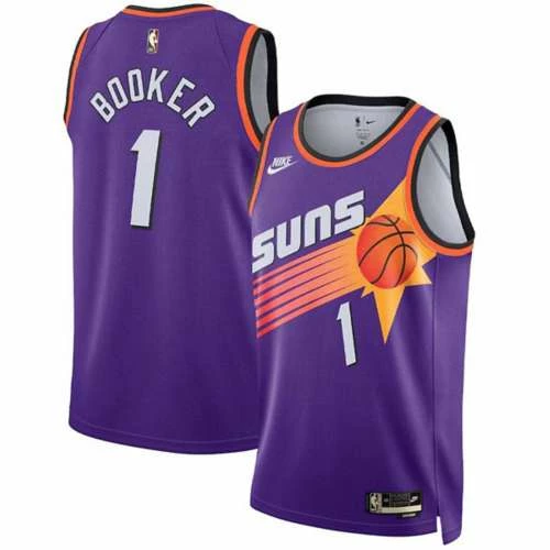 NBA Jerseys Nike Phoenix Suns Devin Booker #1 Hardwood Classic Jersey 3 NBA Jerseys Nike Phoenix Suns Devin Booker #1 Hardwood Classic Jersey