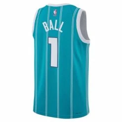 NBA Jerseys Nike Kids' Charlotte Hornets Lamelo Ball #1 Replica Jersey -Nike popular store unnamed file 5659