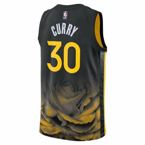 NBA Jerseys Nike Golden State Warriors Steph Curry #30 2022 City Edition Jersey 4 NBA Jerseys Nike Golden State Warriors Steph Curry #30 2022 City Edition Jersey - Image 2