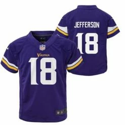 NFL Jerseys Nike Toddler Minnesota Vikings Justin Jefferson #18 Game Jersey