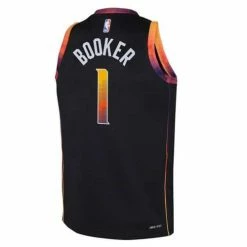 NBA Jerseys Nike Kids' Phoenix Suns Devin Booker #1 2022 Statement Jersey -Nike popular store unnamed file 5697