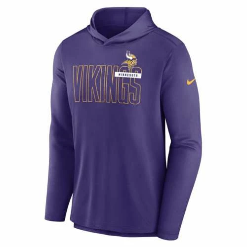 NFL Hoodies & Sweatshirts Nike Minnesota Vikings Perform Hoodie 3 NFL Hoodies & Sweatshirts Nike Minnesota Vikings Perform Hoodie