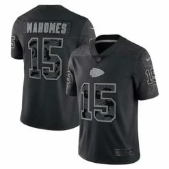 NFL Jerseys Nike Kansas City Chiefs Patrick Mahomes #15 Reflect Jersey