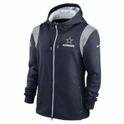 NFL Hoodies & Sweatshirts Nike Dallas Cowboys Therma Full Zip