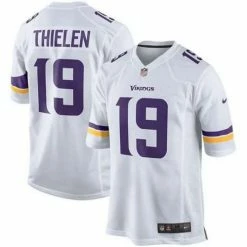 NFL Jerseys Nike Minnesota Vikings Adam Thielen #19 Game Jersey