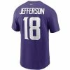 NFL Shirts Nike Minnesota Vikings Justin Jefferson #18 Name & Number T-Shirt 1 NFL Shirts Nike Minnesota Vikings Justin Jefferson #18 Name & Number T-Shirt -Nike popular store unnamed file 5748