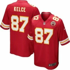 NFL Jerseys Nike Kansas City Chiefs Travis Kelce #87 Game Jersey