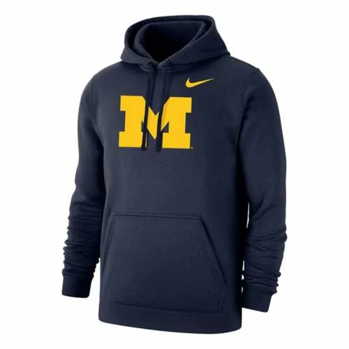 College Hoodies & Sweatshirts Nike Michigan Wolverines Logo Hoodie 4 College Hoodies & Sweatshirts Nike Michigan Wolverines Logo Hoodie - Image 2