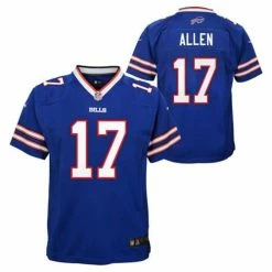 NFL Jerseys Nike Kids' Buffalo Bills Josh Allen #17 Replica Jersey