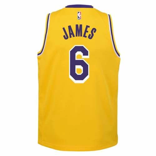 NBA Jerseys Nike Kids' Los Angeles Lakers LeBron James #6 Swingman Jersey 3 NBA Jerseys Nike Kids' Los Angeles Lakers LeBron James #6 Swingman Jersey